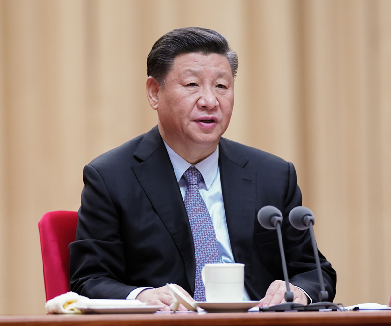 　　1月8日，“不忘初心、牢記使命”主題教育總結大會在北京召開。中共中央總書記、國家主席、中央軍委主席習近平出席會議并發(fā)表重要講話。